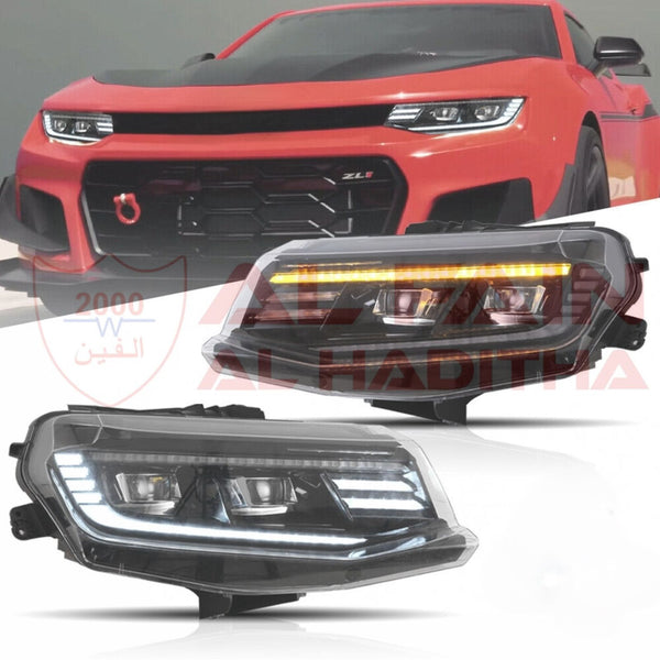 Chevrolet Camaro 2016-2018 LED Head Lights OEM Style
