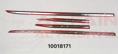 Nissan Altima Door Molding Trim 2019-2025 Chrome Plastic 4pcs