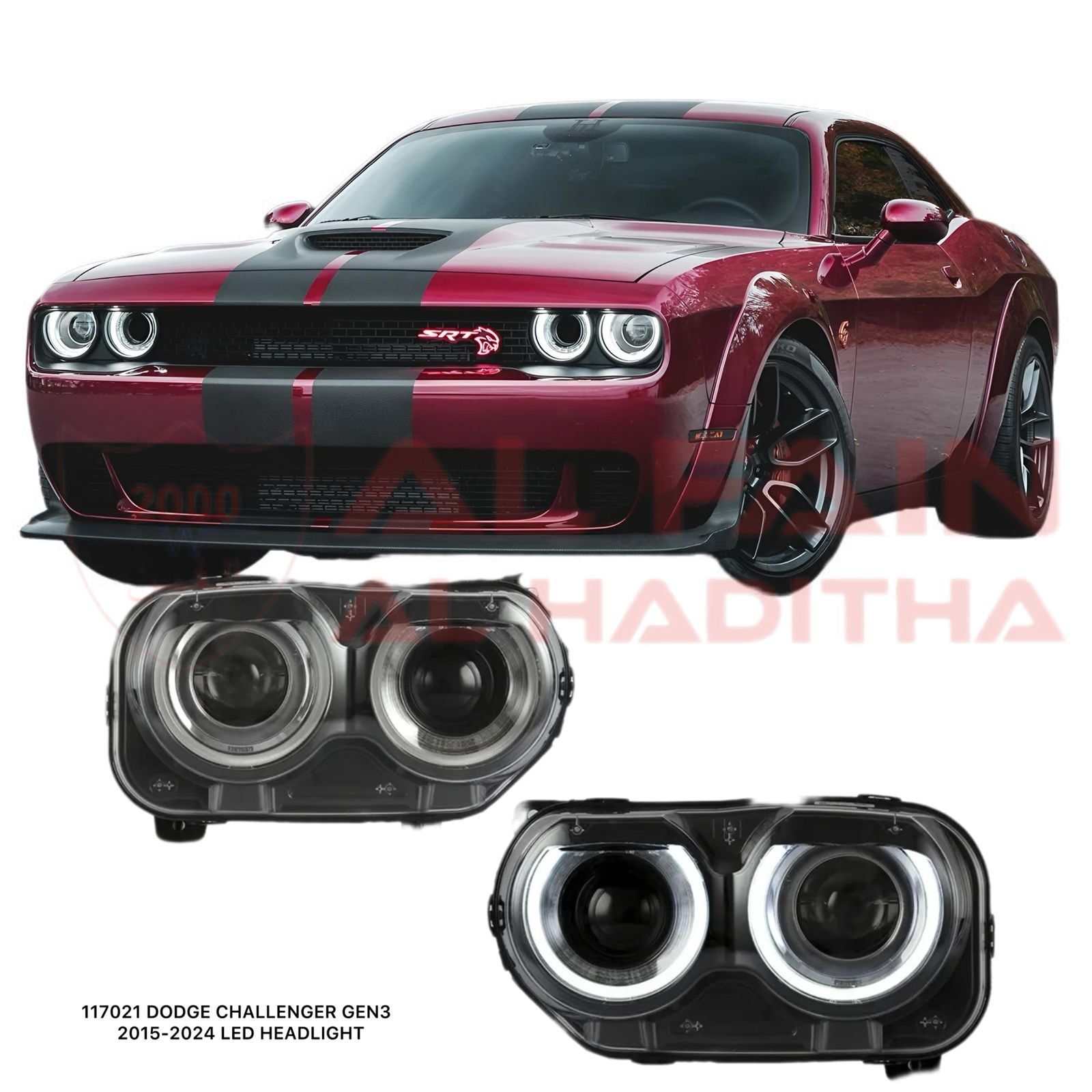 Dodge Challenger 2015-2024 LED Headlight 117021