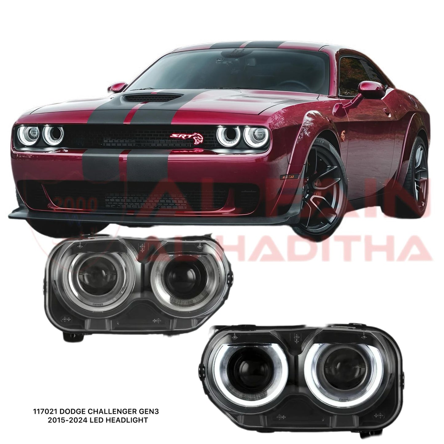 Dodge Challenger 2015-2024 LED Head Light OEM Style