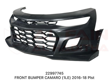 Chevrolet Camaro 2016-2018 1LE Front Bumper ABS Plastic