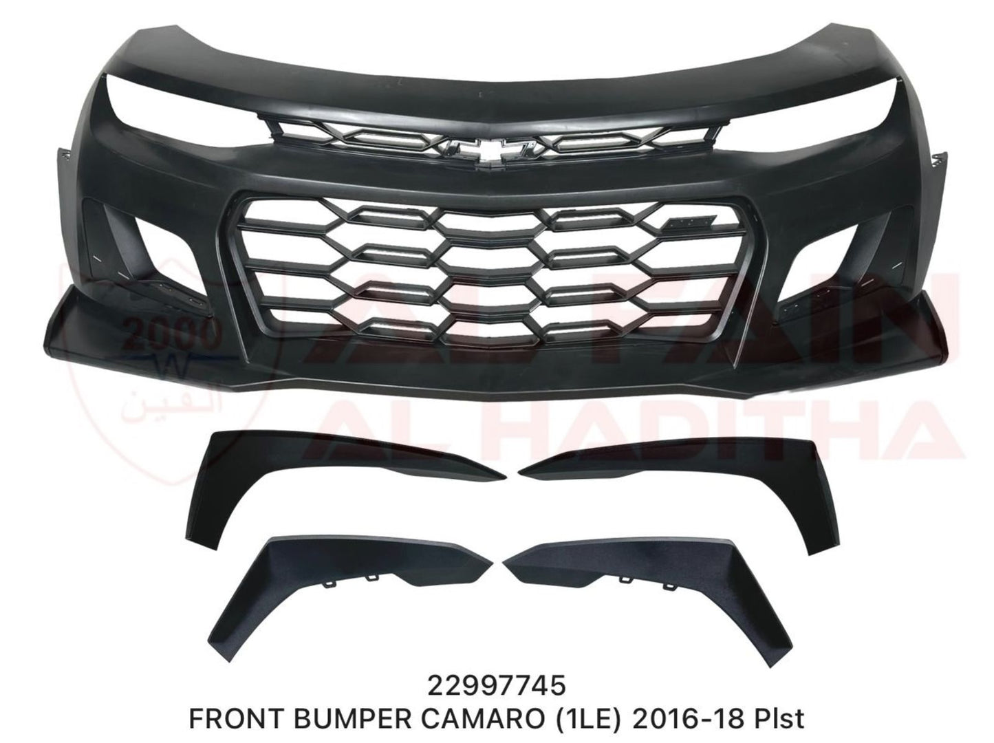 Chevrolet Camaro 2016-2018 1LE Front Bumper ABS Plastic