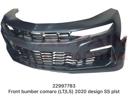 Chevrolet Camaro LT LS Front Bumper 2020 SS Style ABS Plastic