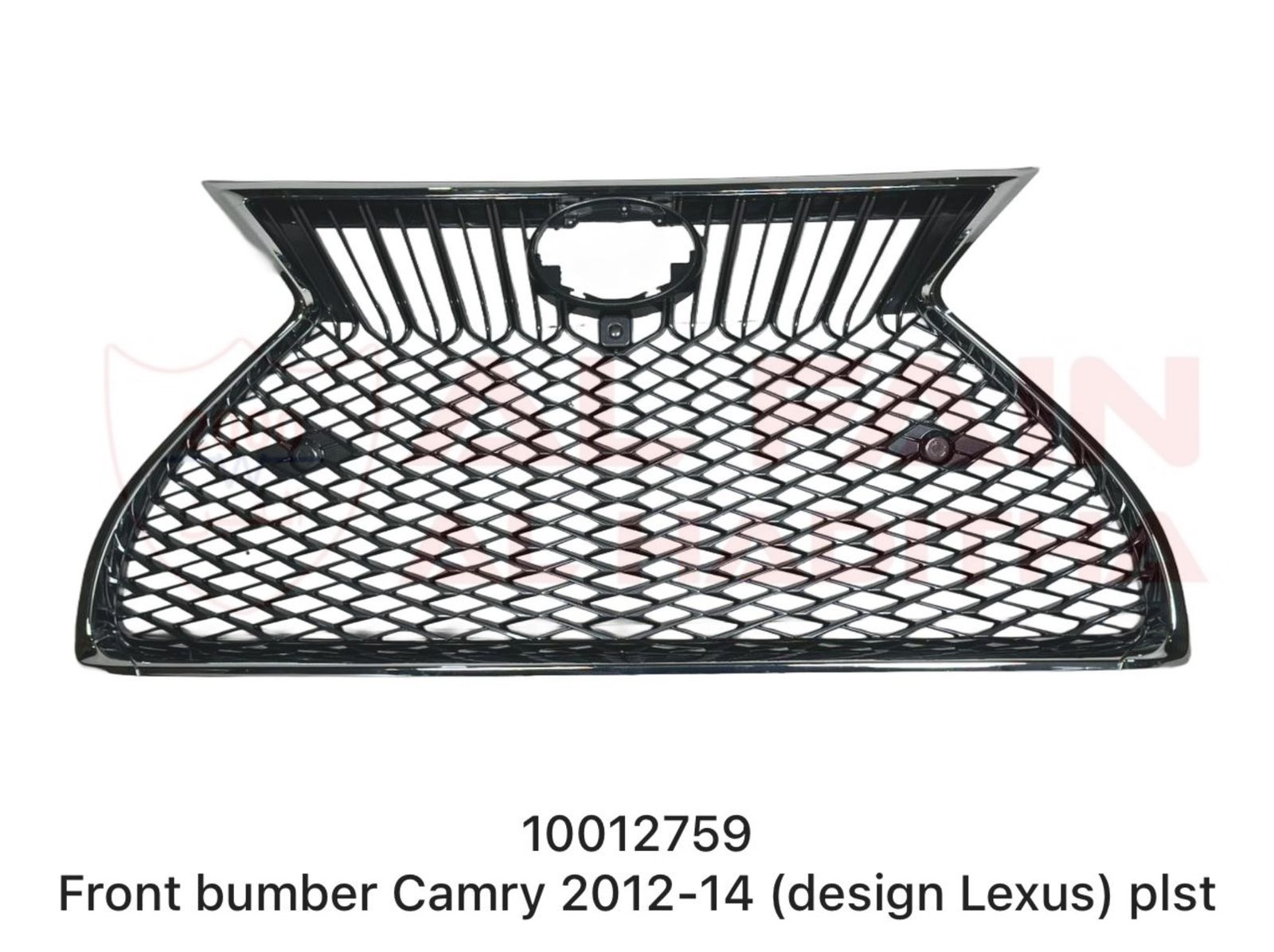 Toyota Camry Front Bumper 2012-2014 Lexus Style ABS Plastic 10012759