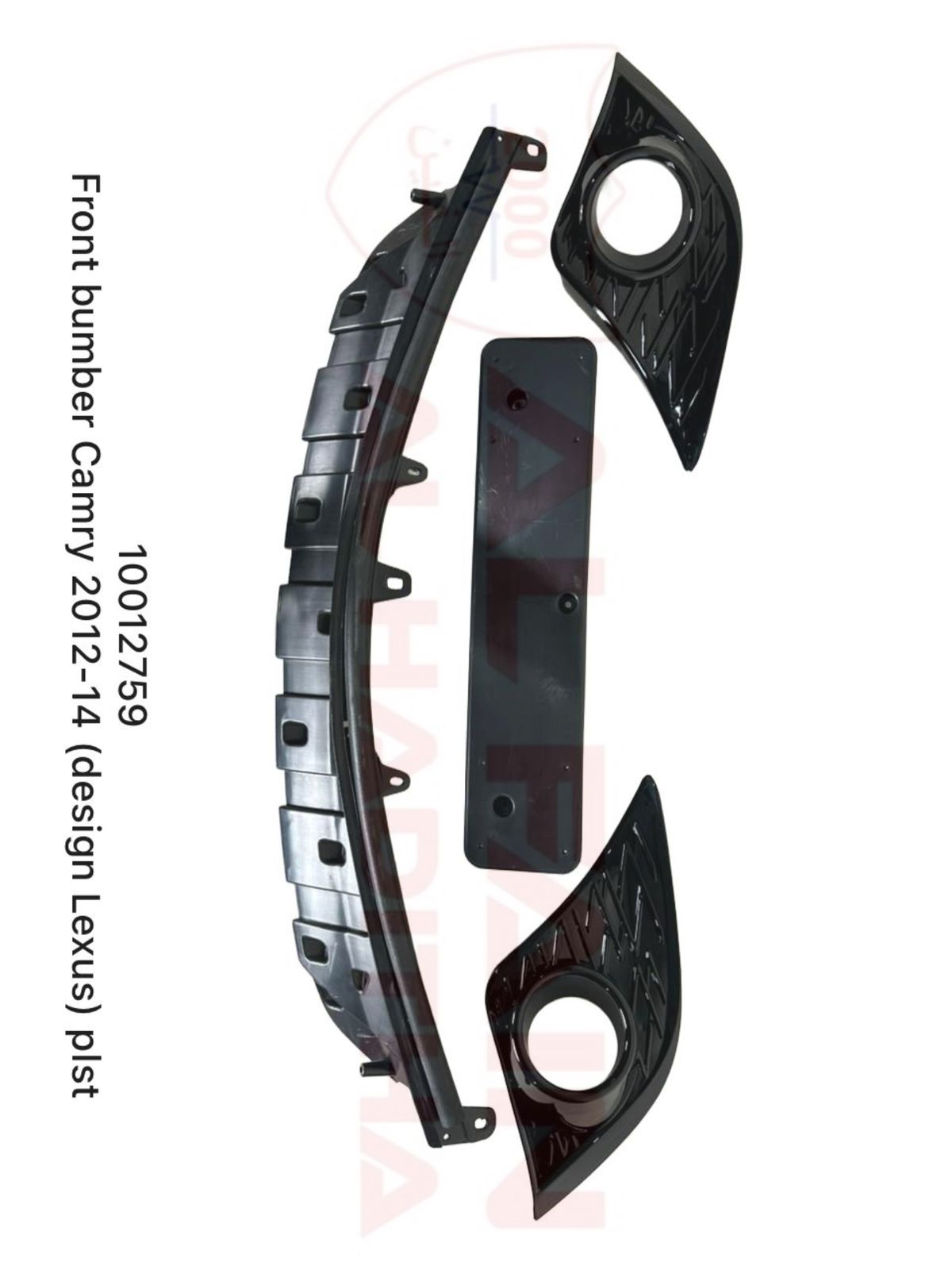 Toyota Camry Front Bumper 2012-2014 Lexus Style ABS Plastic 10012759