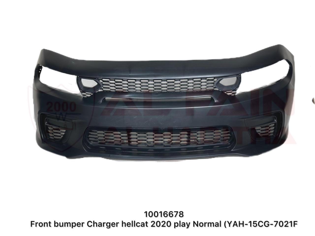 Dodge Charger Front Bumper Hellcat 2020 ABS Plastic