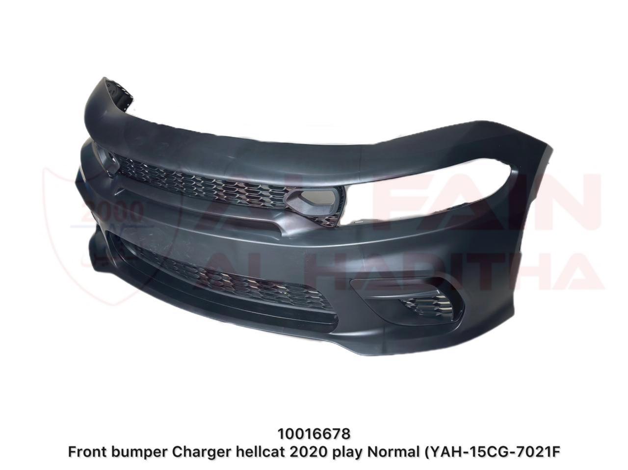 Dodge Charger Front Bumper Hellcat 2020 ABS Plastic