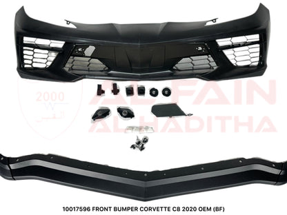 Chevrolet Corvette C8 Front Bumper 2020 ABS Plastic 10017596