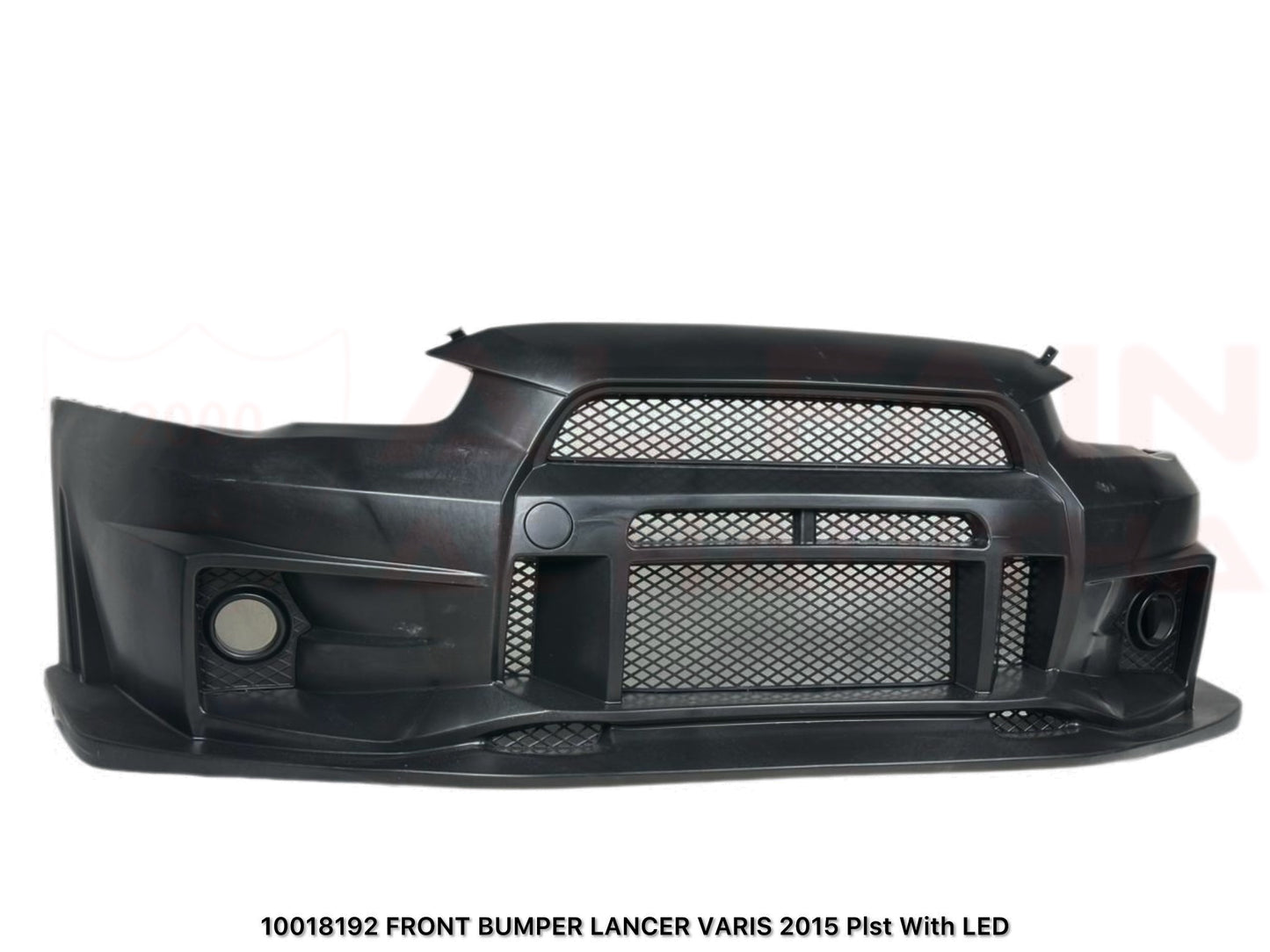Mitsubishi Lancer Varis Front Bumper 2015 ABS Plastic Pist with LED