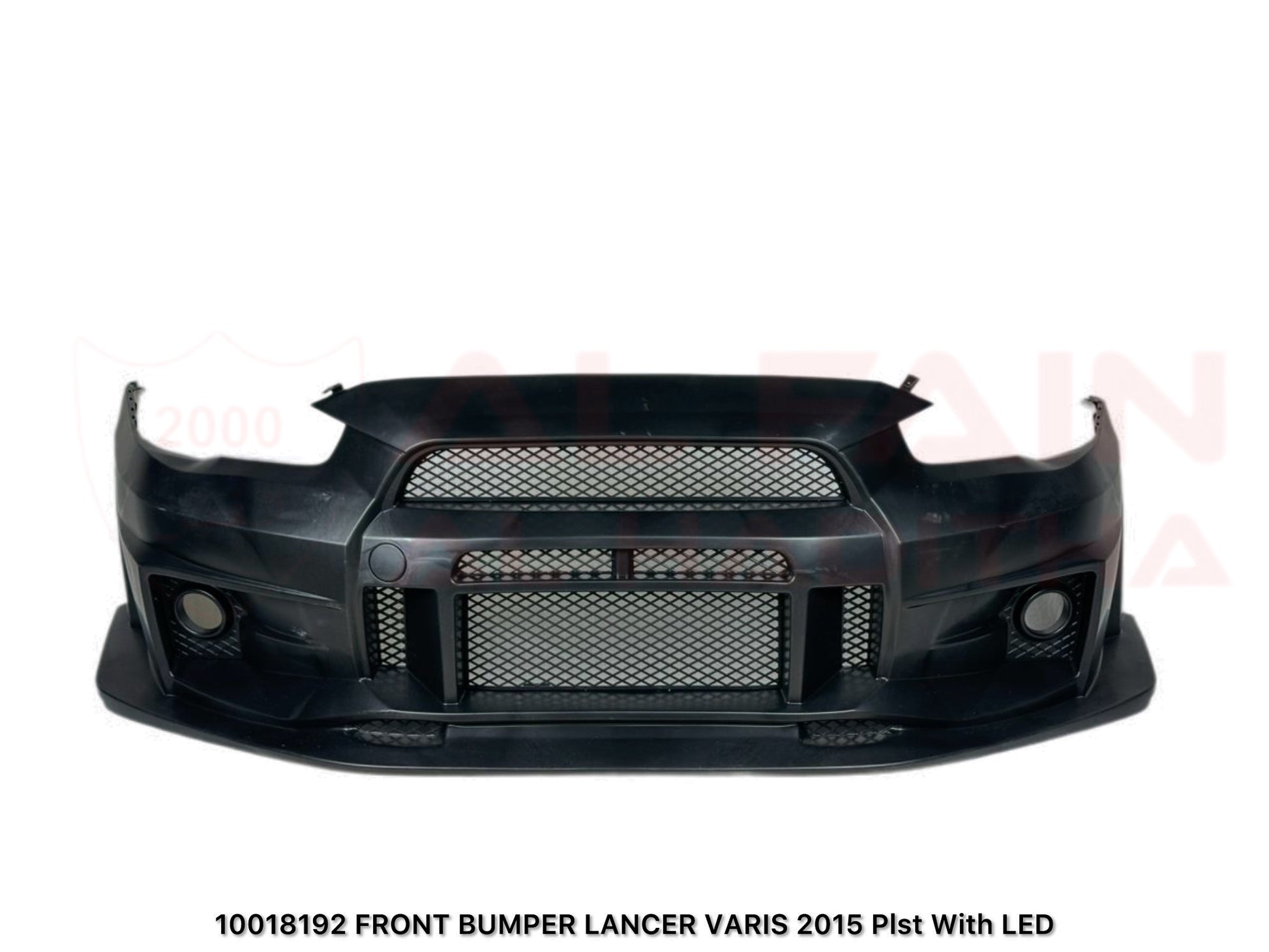 Mitsubishi Lancer Varis Front Bumper 2015 ABS Plastic Pist with LED