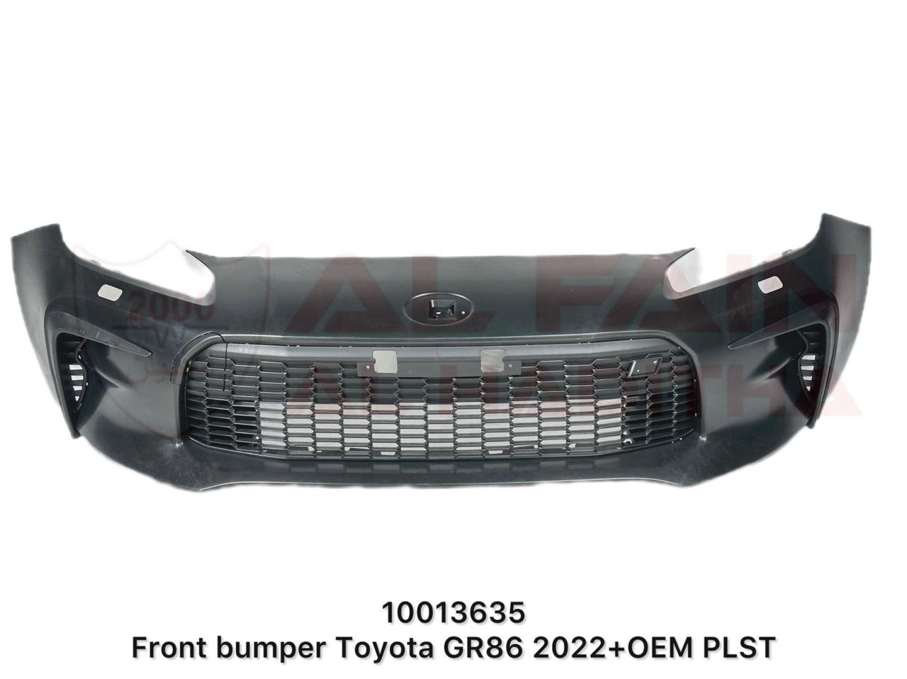 Toyota GR86 2022+ Front Bumper OEM Style ABS Plastic