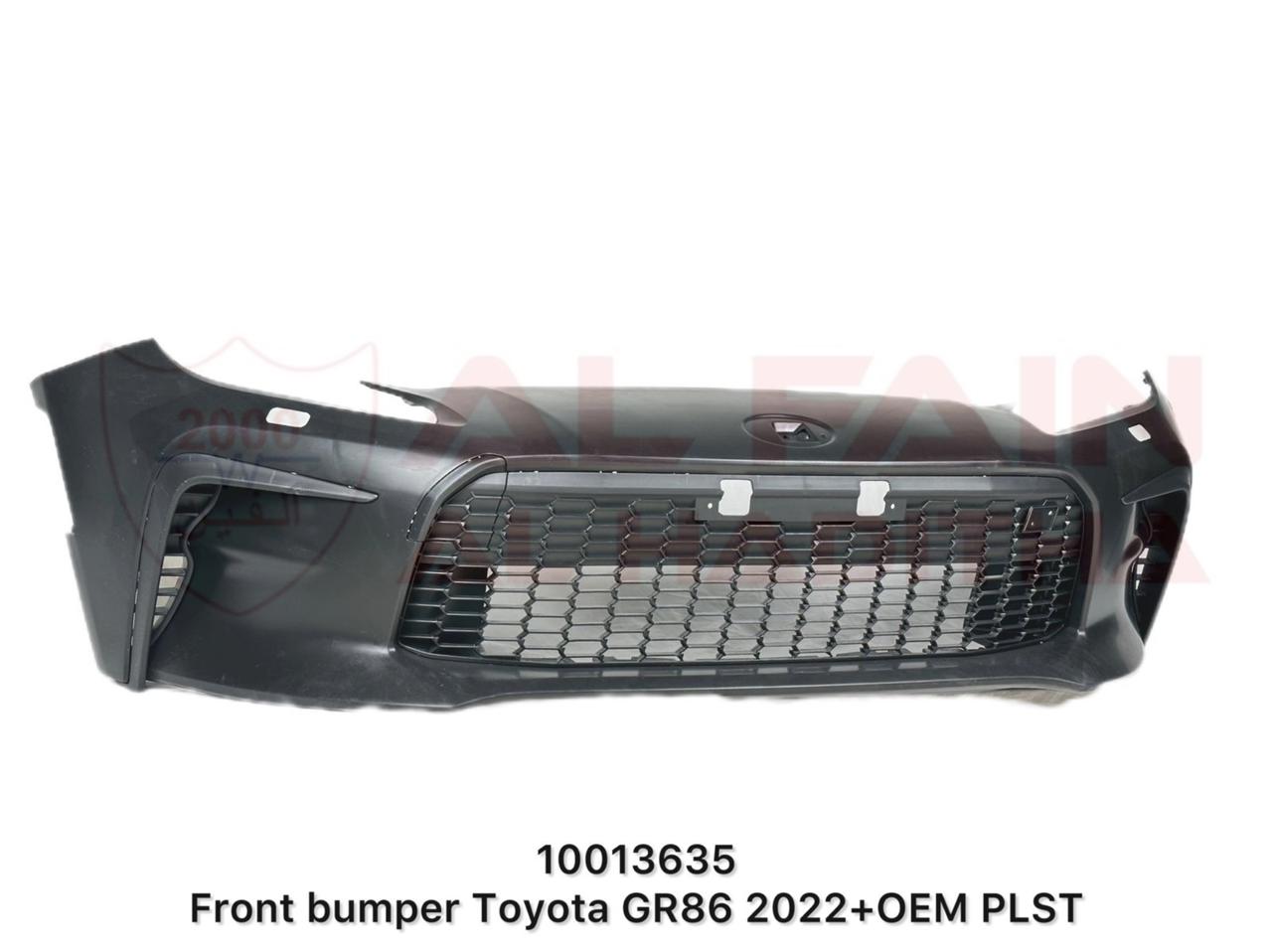 Toyota GR86 2022+ Front Bumper OEM Style ABS Plastic