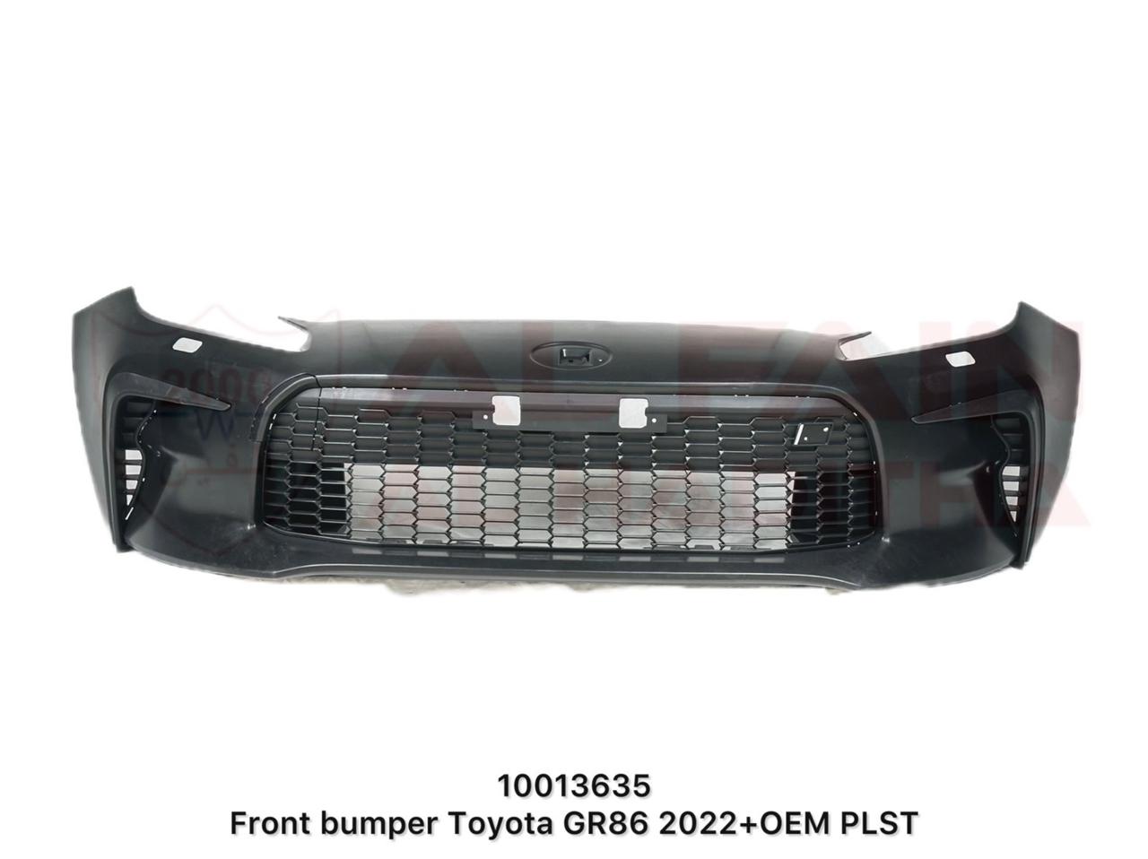 Toyota GR86 2022+ Front Bumper OEM Style ABS Plastic
