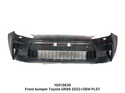 Toyota GR86 2022+ Front Bumper OEM Style ABS Plastic