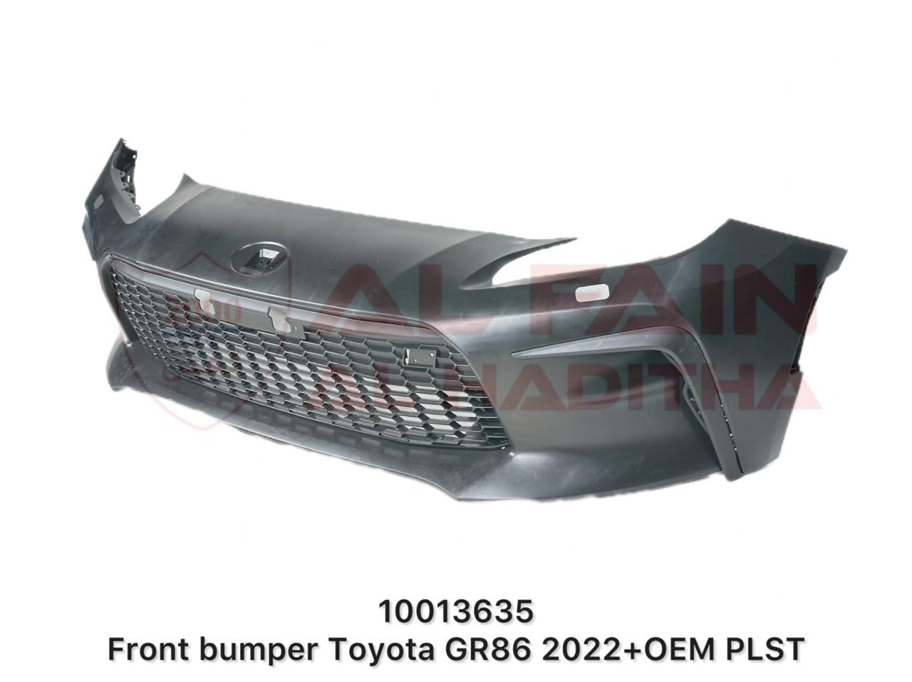 Toyota GR86 2022+ Front Bumper OEM Style ABS Plastic