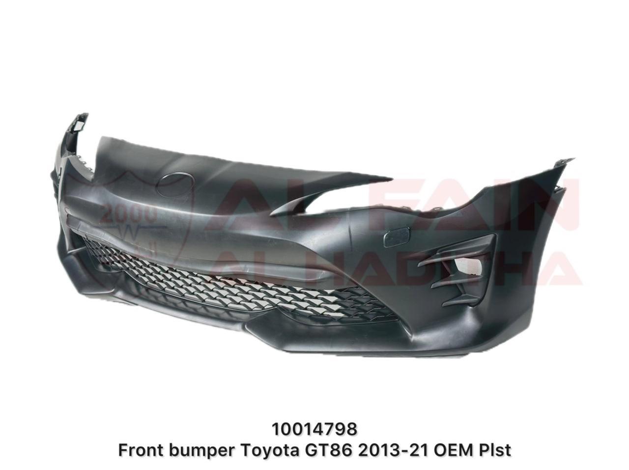 Toyota GT86 2013-2021 Front Bumper OEM Style ABS Plastic