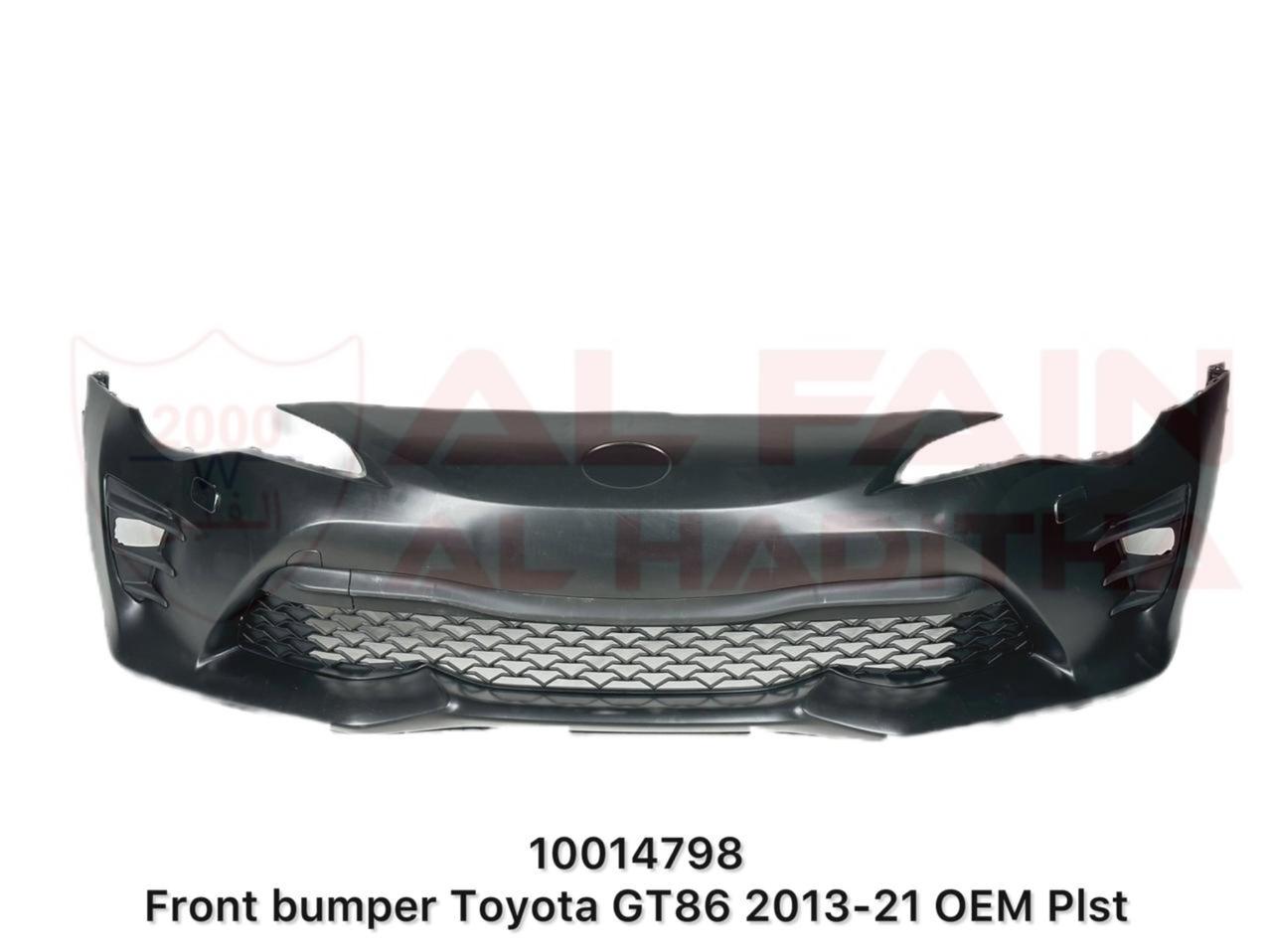 Toyota GT86 2013-2021 Front Bumper OEM Style ABS Plastic