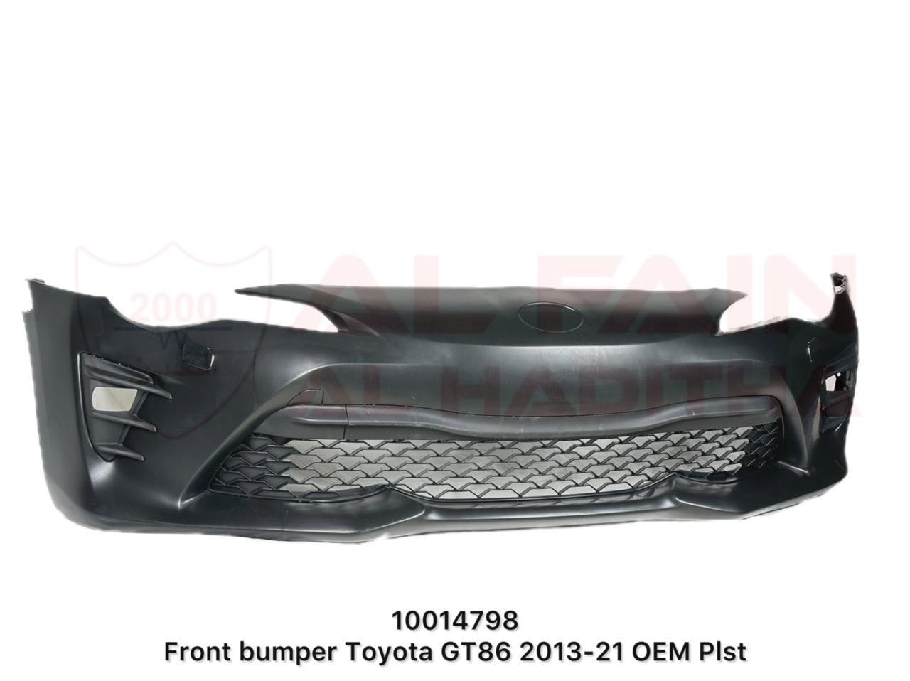 Toyota GT86 2013-2021 Front Bumper OEM Style ABS Plastic