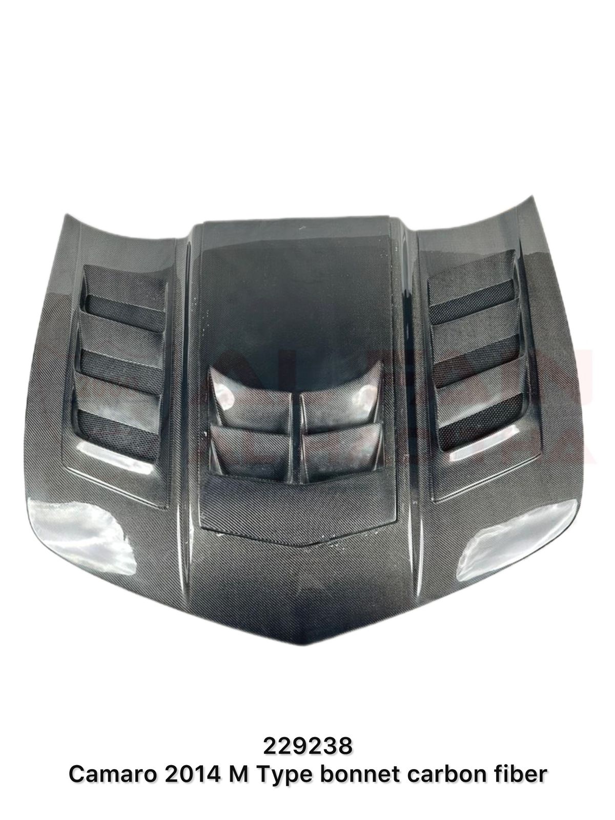 Chevrolet Camaro ZL1 2014 Full Carbon Fiber Bonnet M Type