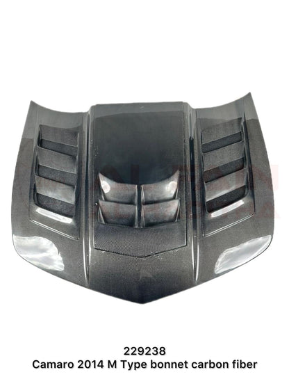 Chevrolet Camaro ZL1 2014 Full Carbon Fiber Bonnet M Type