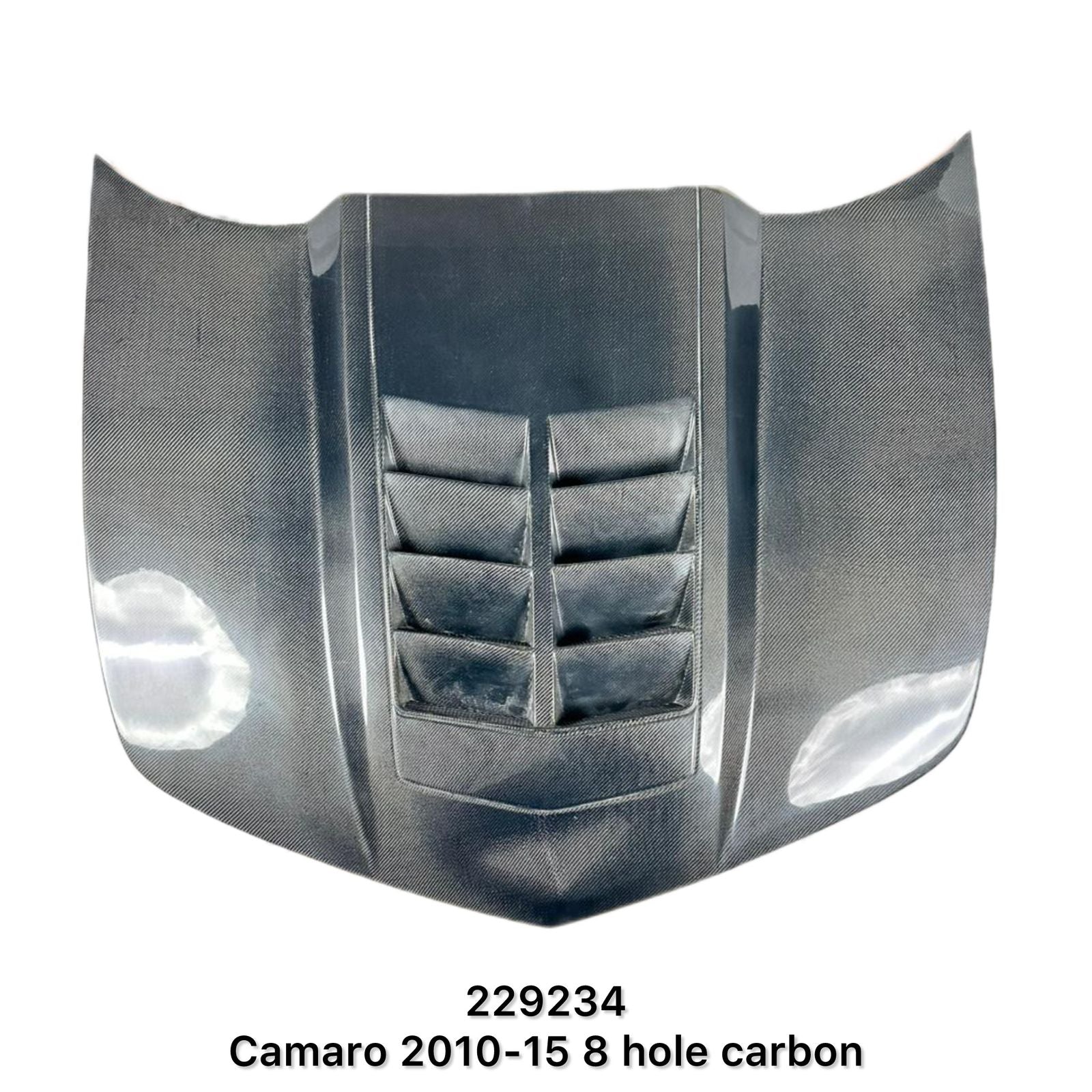Chevrolet Camaro ZL1 2014 Full Carbon Fiber Bonnet 8-Hole
