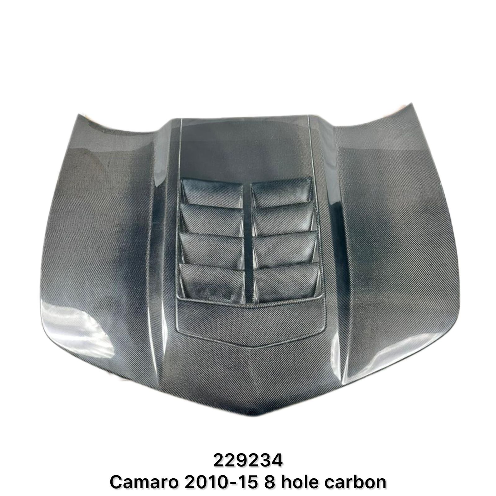Chevrolet Camaro ZL1 2014 Full Carbon Fiber Bonnet 8-Hole
