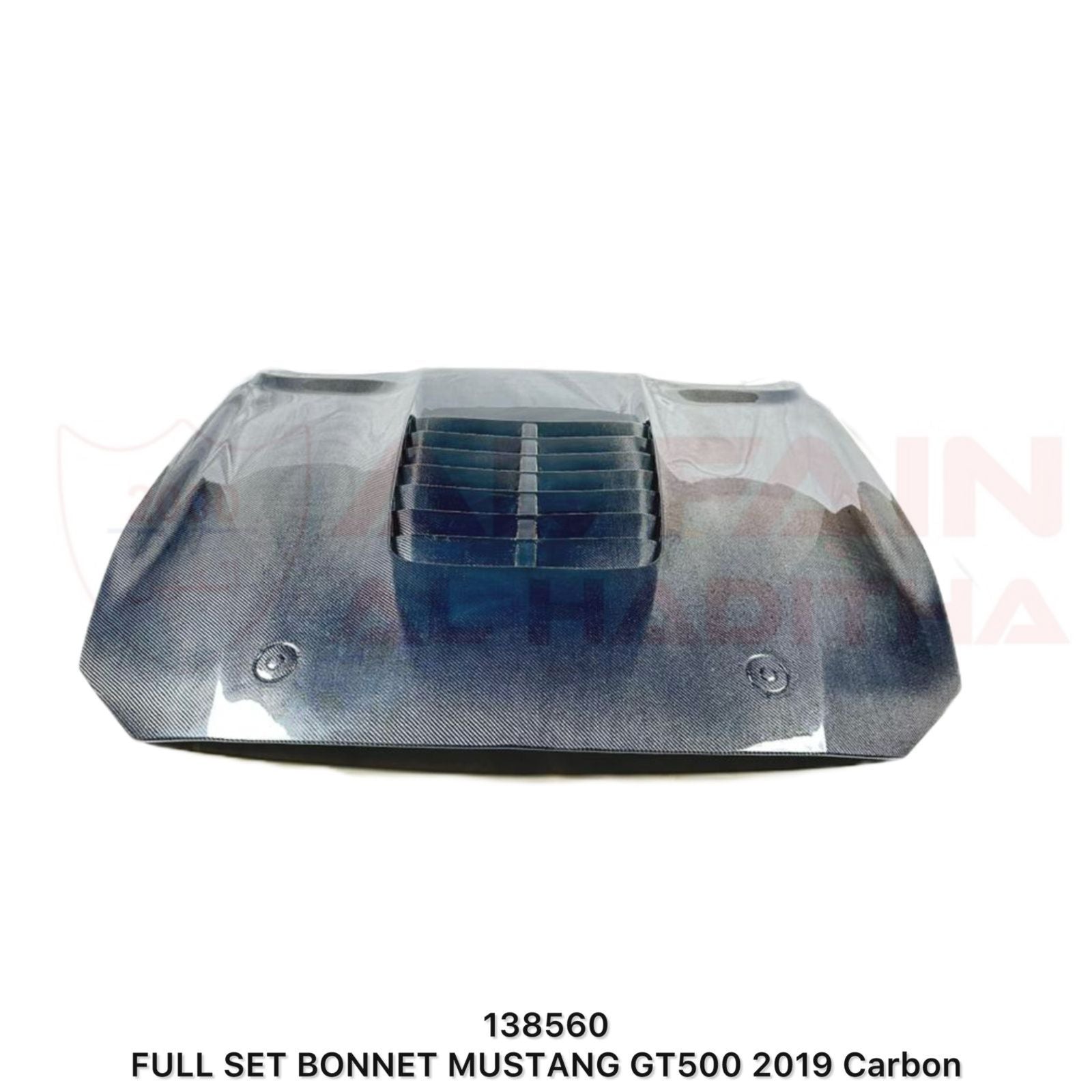 Ford Mustang GT500 Bonnet 2019 Carbon Fiber