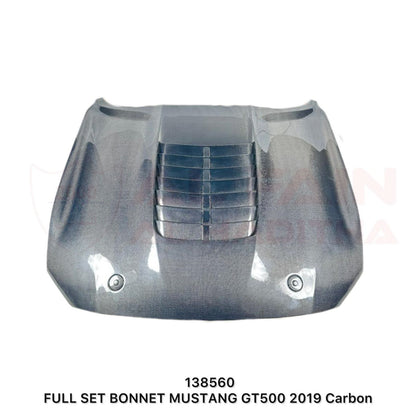 Ford Mustang GT500 Bonnet 2019 Carbon Fiber