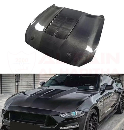 Ford Mustang GT500 Bonnet 2019 Carbon Fiber