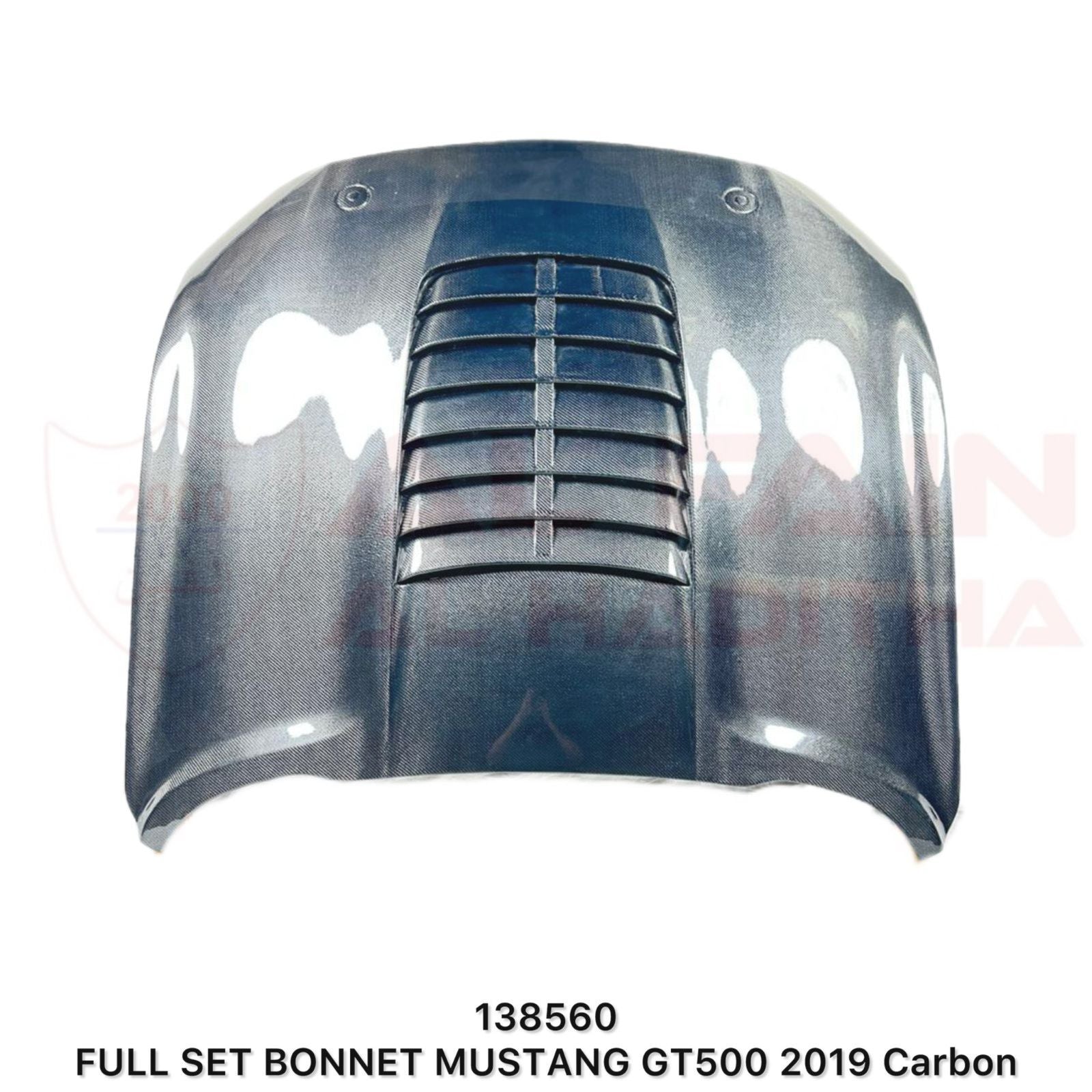 Ford Mustang GT500 Bonnet 2019 Carbon Fiber