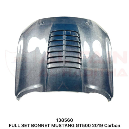 Ford Mustang GT500 Bonnet 2019 Carbon Fiber