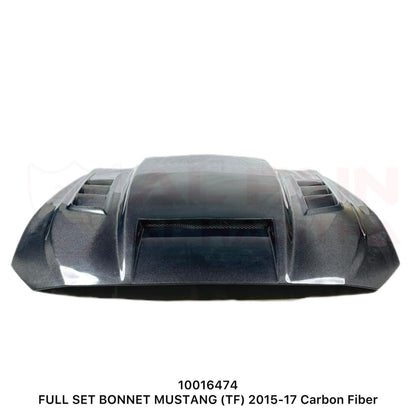 Ford Mustang Full Set Bonnet 2015-2017 Carbon Fiber