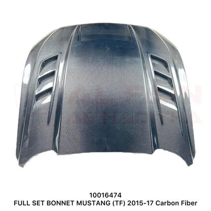 Ford Mustang Full Set Bonnet 2015-2017 Carbon Fiber