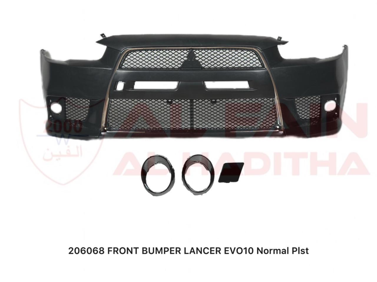 Mitsubishi Lancer Evolution X 2008-2015 Front Bumper ABS Plastic