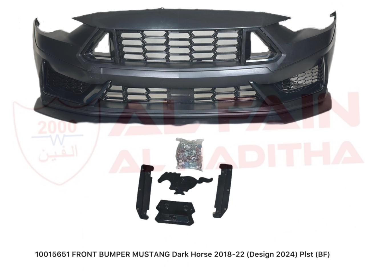 Ford Mustang Dark Horse Style Front Bumper 2018-2022 ABS Plastic 10015651