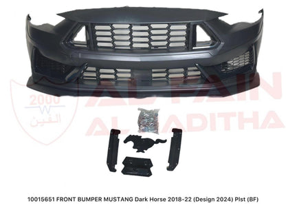 Ford Mustang Dark Horse Style Front Bumper 2018-2022 ABS Plastic 10015651