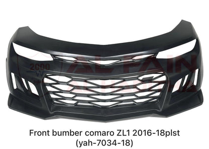 Chevrolet Camaro ZL1 Front Bumper 2016-2018 ABS Plastic YAH-7034-18