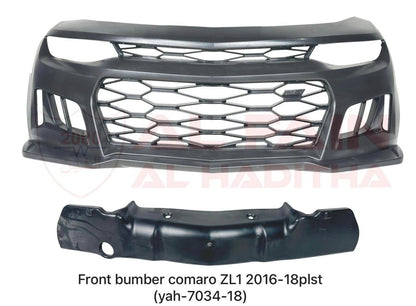 Chevrolet Camaro ZL1 Front Bumper 2016-2018 ABS Plastic YAH-7034-18