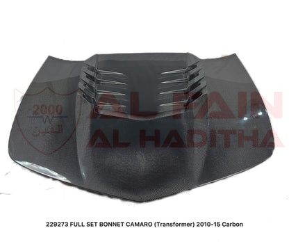 Chevrolet Camaro Full Set Bonnet 2010-2015 Carbon Fiber