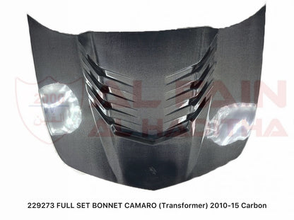 Chevrolet Camaro Full Set Bonnet 2010-2015 Carbon Fiber