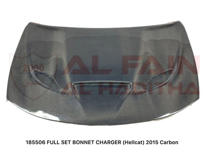 Dodge Charger Hellcat Carbon Fiber Hood 2015