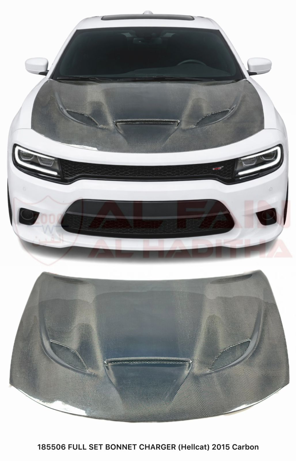 Dodge Charger Hellcat Carbon Fiber Hood 2015