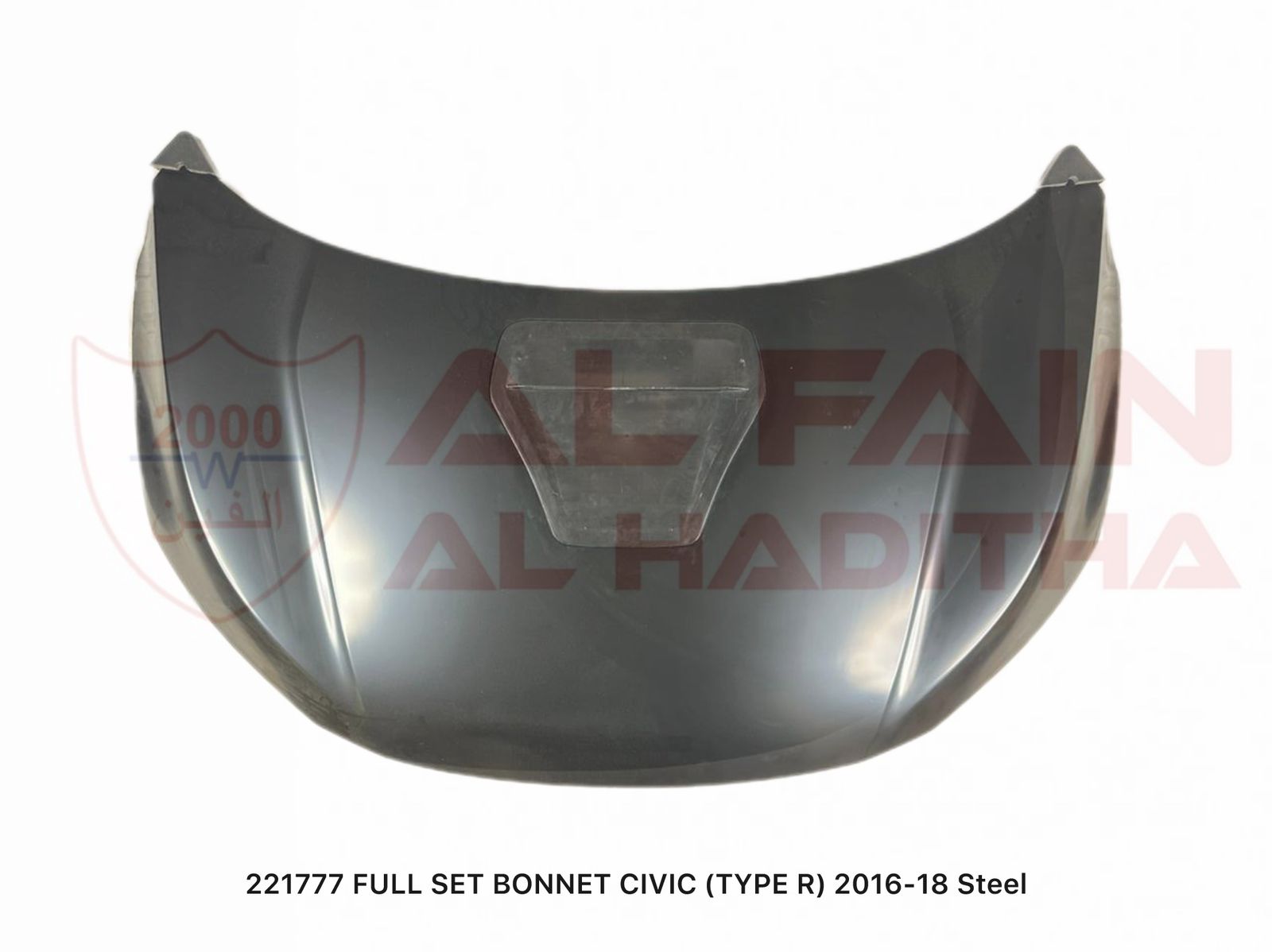 Honda Civic Type R Style Steel Bonnet 2016-2018