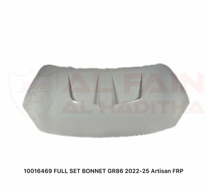 Toyota GR86 Full Set Bonnet 2022-2025 FRP Artisan