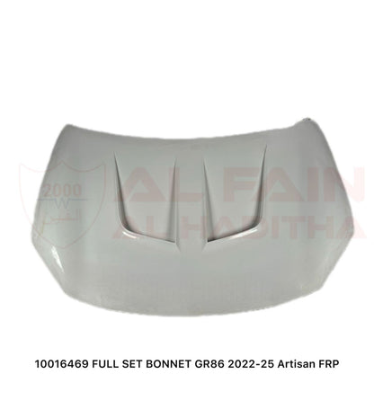 Toyota GR86 Full Set Bonnet 2022-2025 FRP Artisan