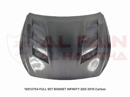 Infiniti Q50 Carbon Fiber Hood 2015