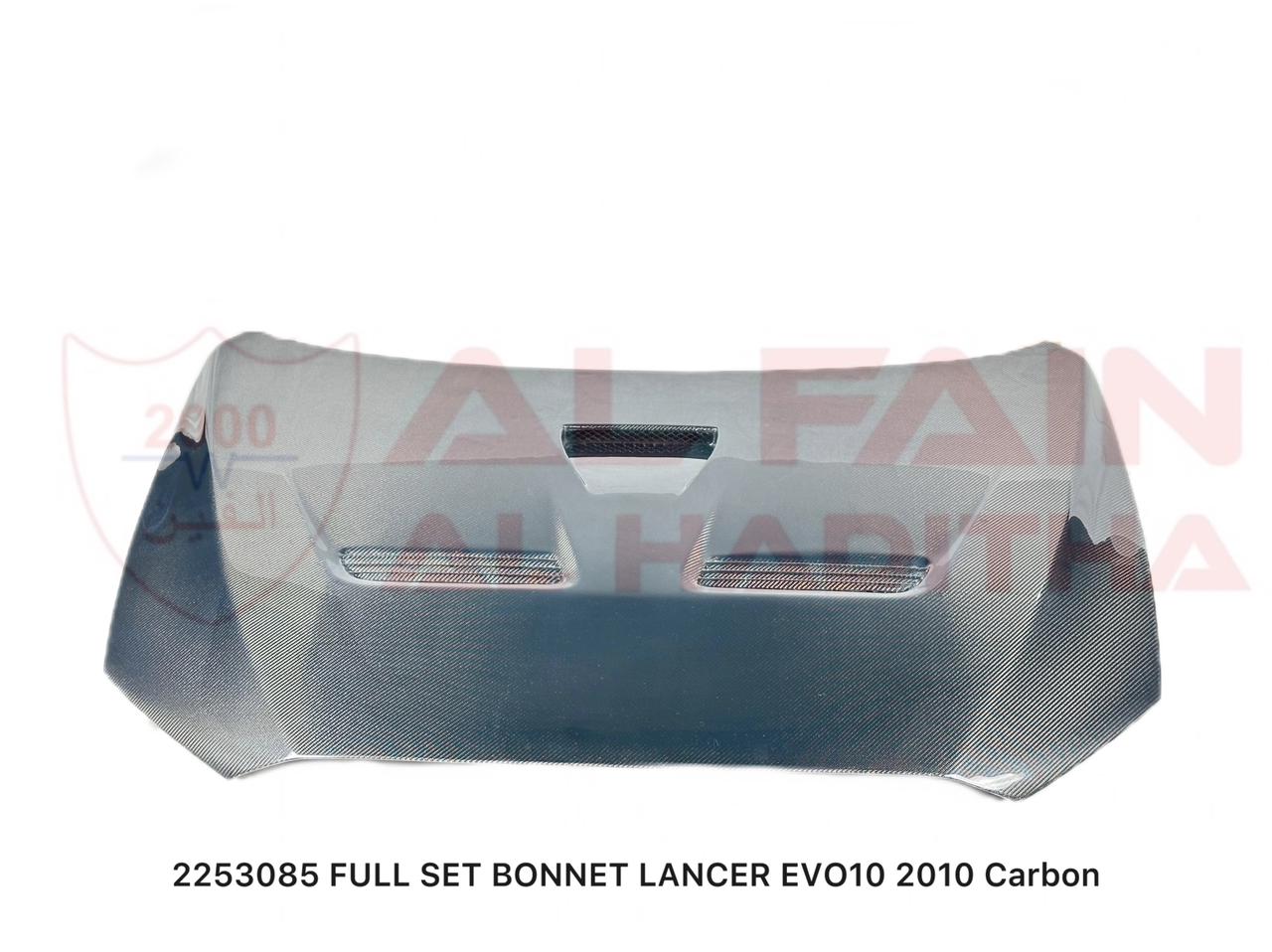 Mitsubishi Lancer EVO X 2010 Full Set Carbon Fiber Bonnet