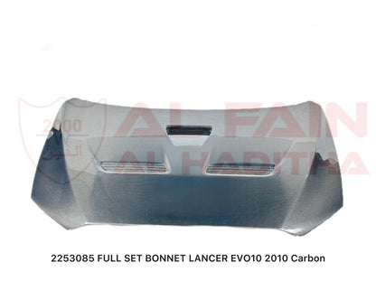 Mitsubishi Lancer EVO X 2010 Full Set Carbon Fiber Bonnet