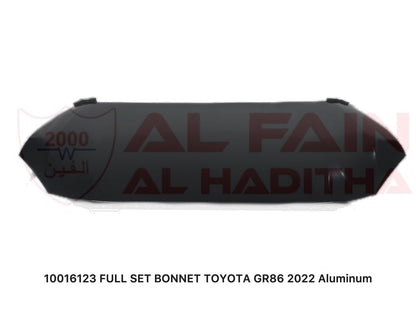 Toyota GR86 2022 Full Set Bonnet Aluminum