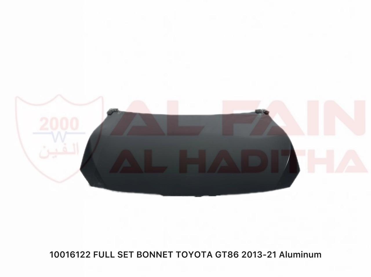 Toyota GT86 Bonnet 2013-2021 Aluminum 10016122